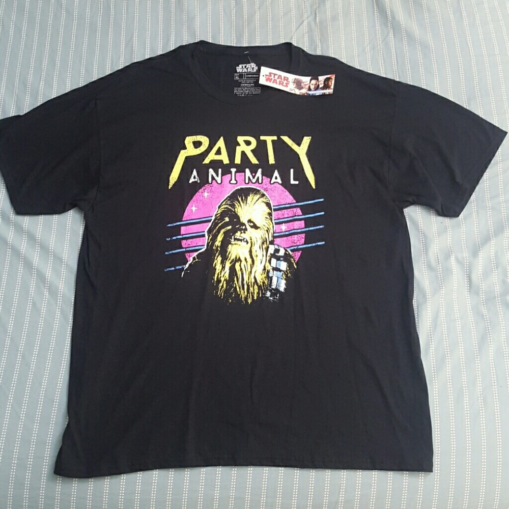 NWT STAR WARS CHEWBACCA TSHIRT